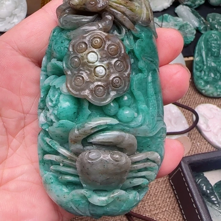 未镶嵌独山玉吊坠(不含链)