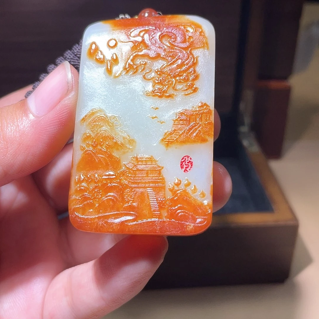 和田玉颈饰未镶嵌A7