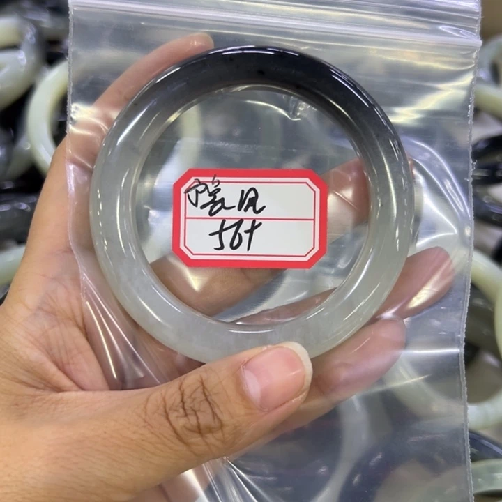 *****蛇纹石玉合金手镯