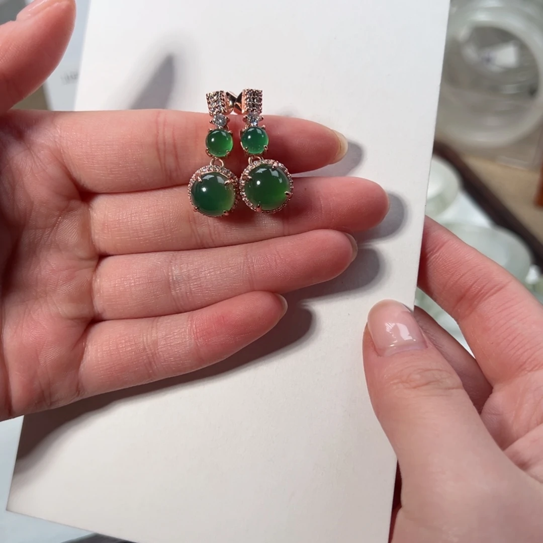 石英质玉合金吊坠(不含链)23