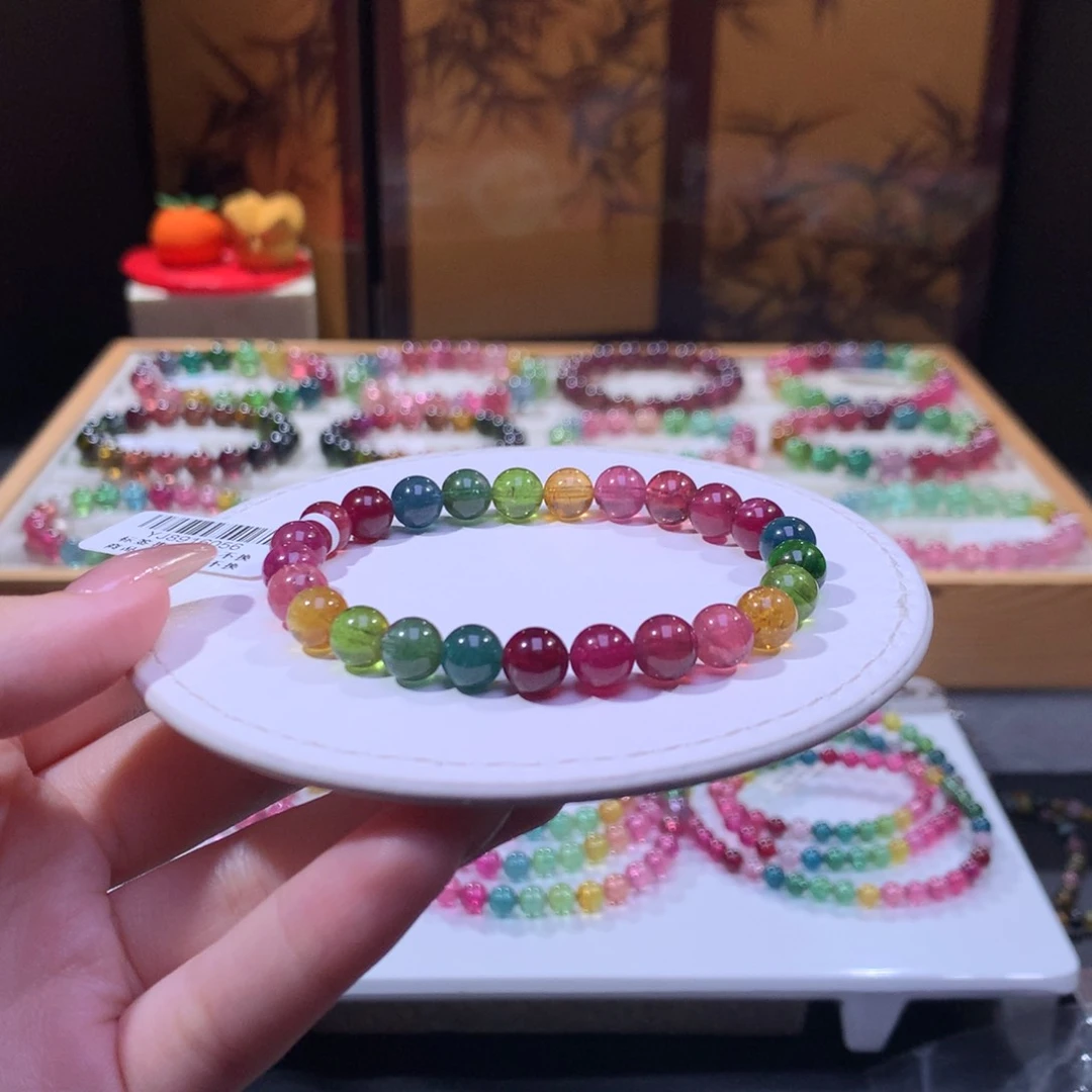 未镶嵌手链碧玺碧玺
