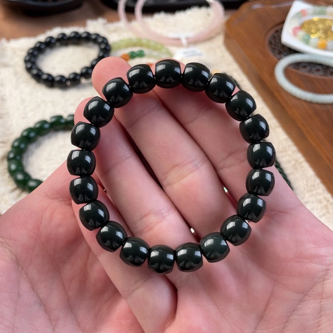 未镶嵌手串和田玉