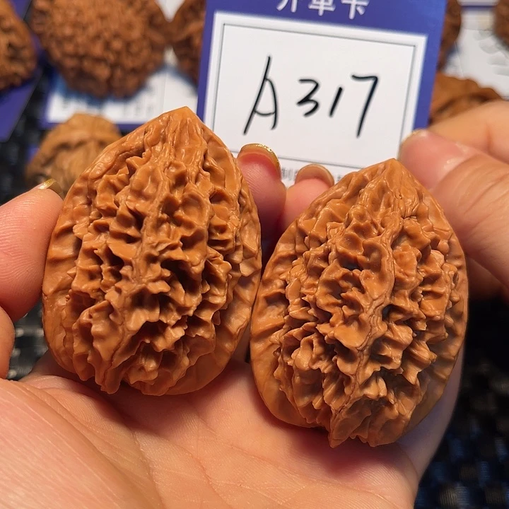 桃核把件41招财鼠A317