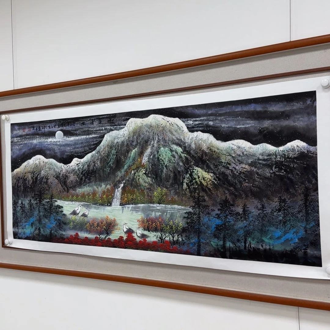 书法作品多次参加