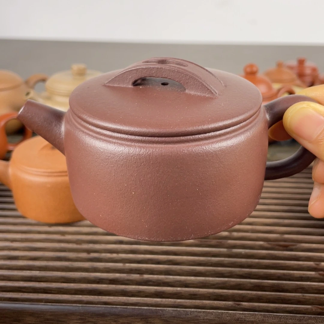 紫砂壶紫泥 200c 汉瓦