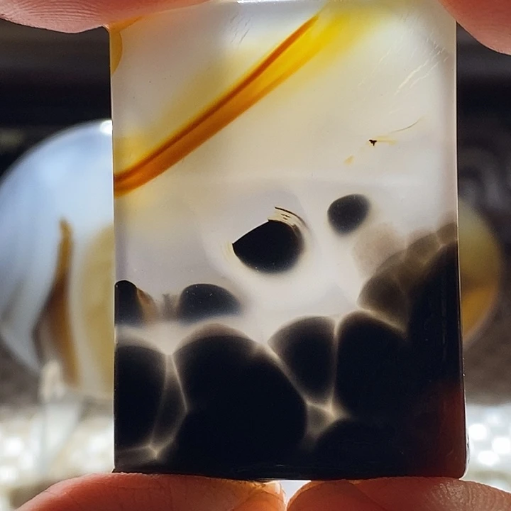 玛瑙/玉髓未镶嵌颈饰