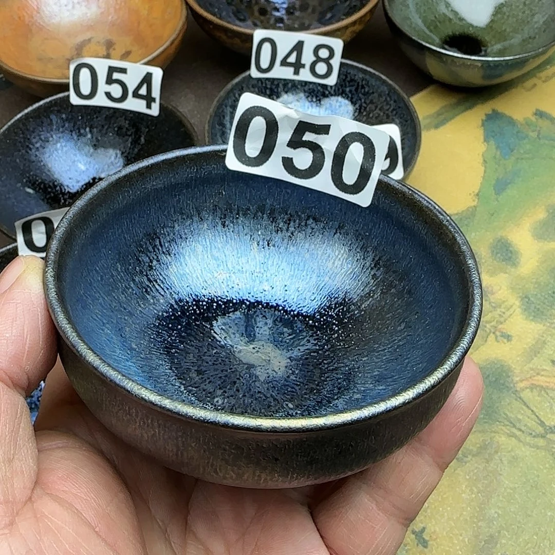 茶盏建阳建盏主人杯龙窑柴烧