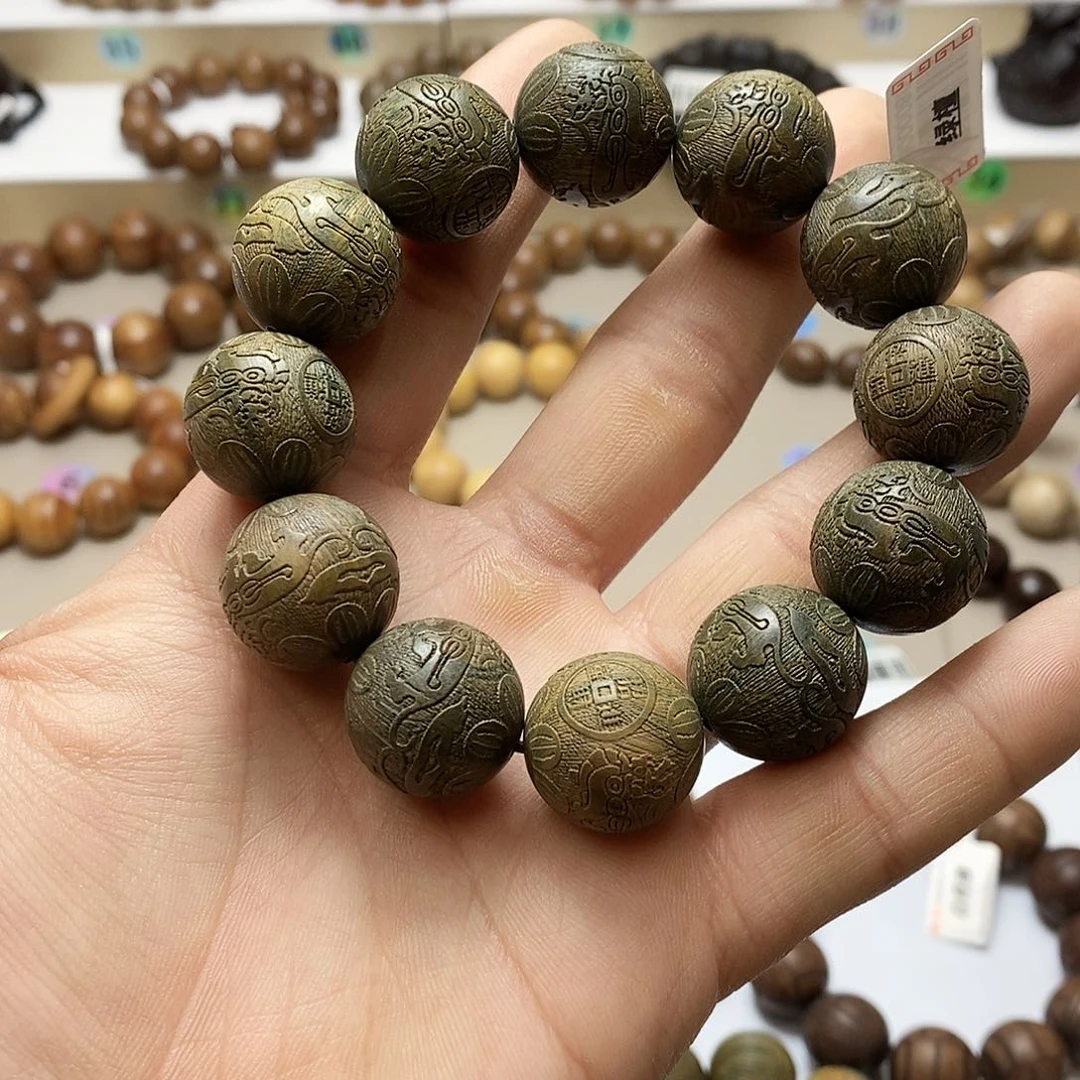 维腊木（绿檀）手串/手链