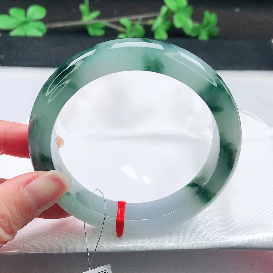 未镶嵌手镯翡翠60.5圈