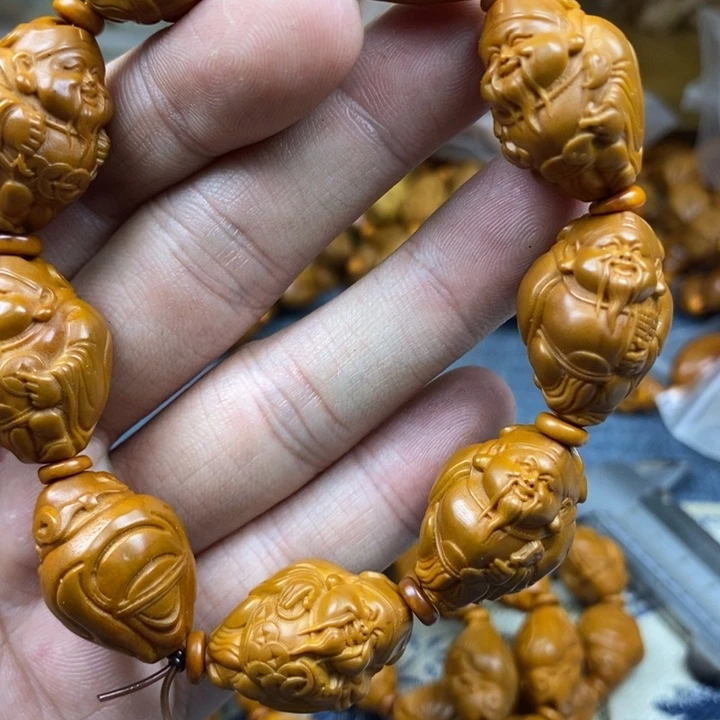 橄榄核手串/手链橄榄核雕工艺手串