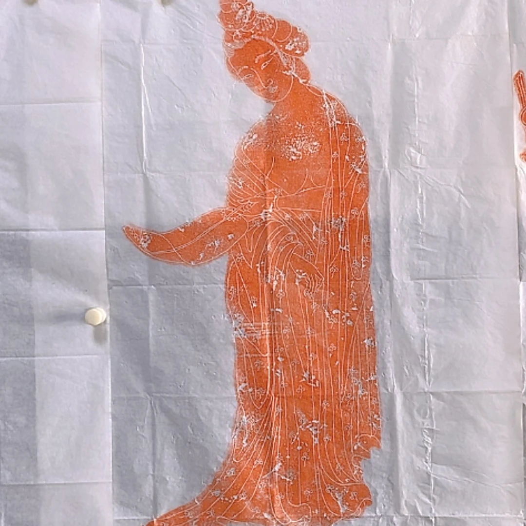 【闪购商品】拓片用纸其他侍女