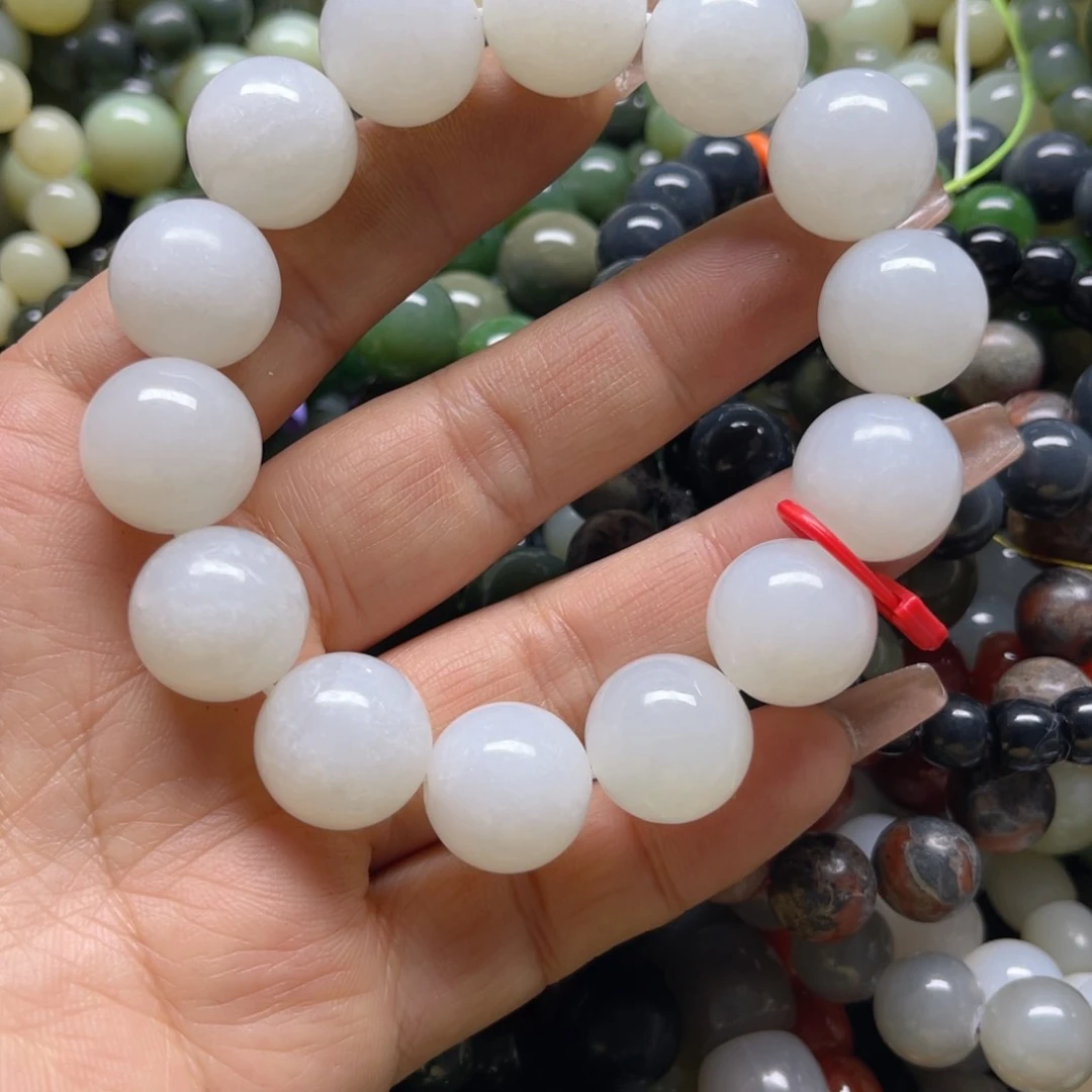 和田玉手链未镶嵌