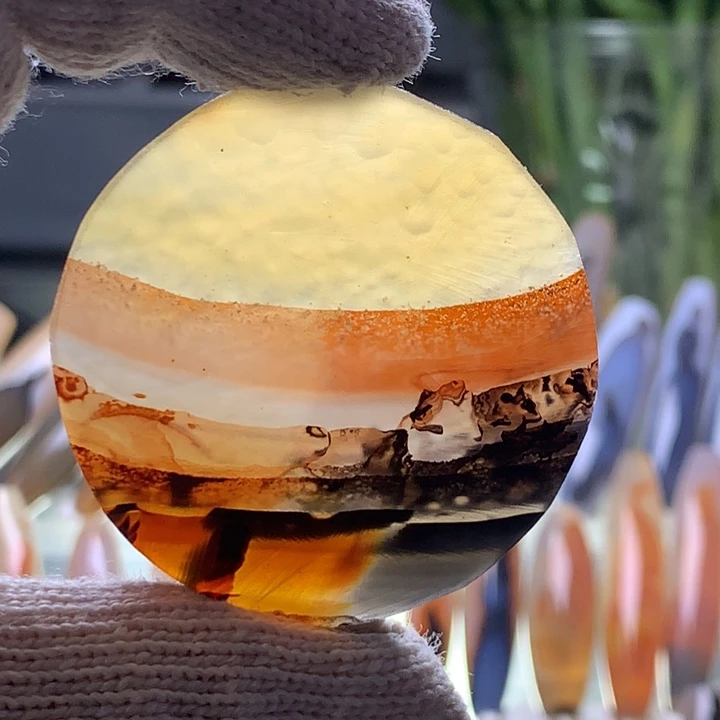 未镶嵌颈饰玛瑙/玉髓74