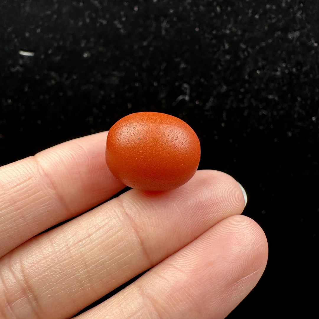 Y6236天然原矿蜜蜡 老蜡枣珠 14*16.4mm抖音基地质检发货