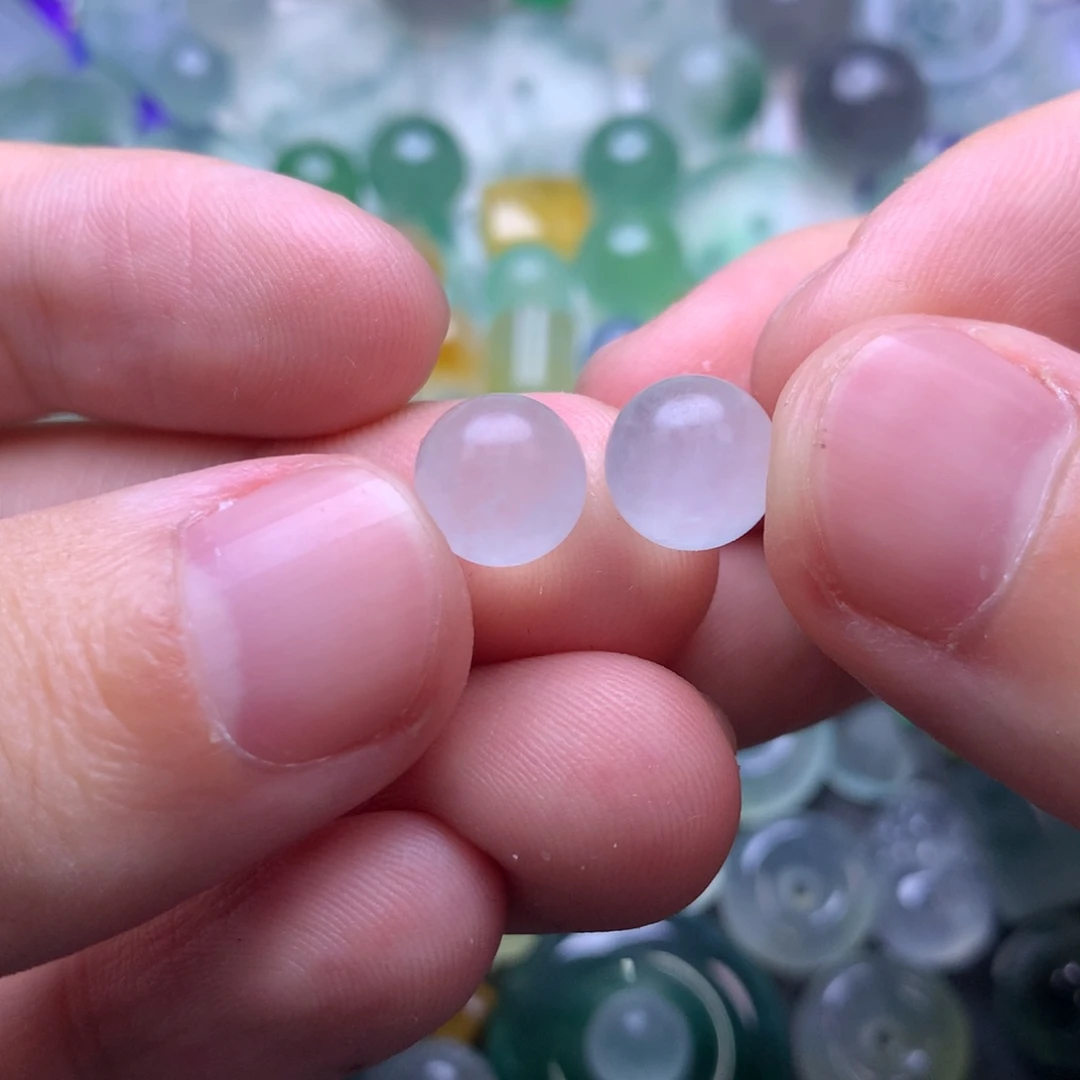 定制翡翠未镶嵌珠子