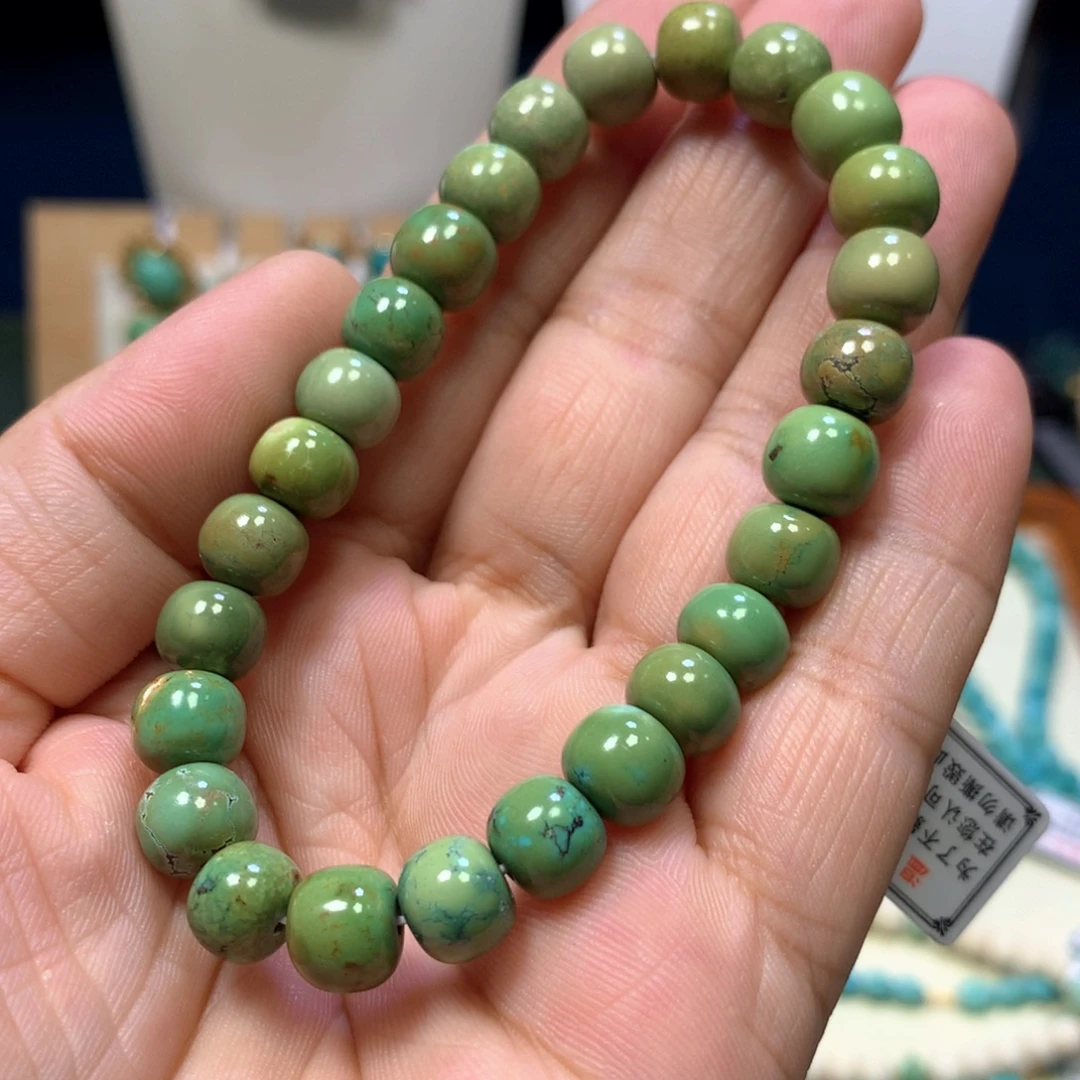 未镶嵌绿松石老型8mm