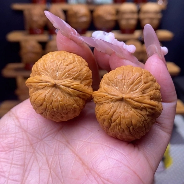 把件文玩核桃小金豆20号31尺
