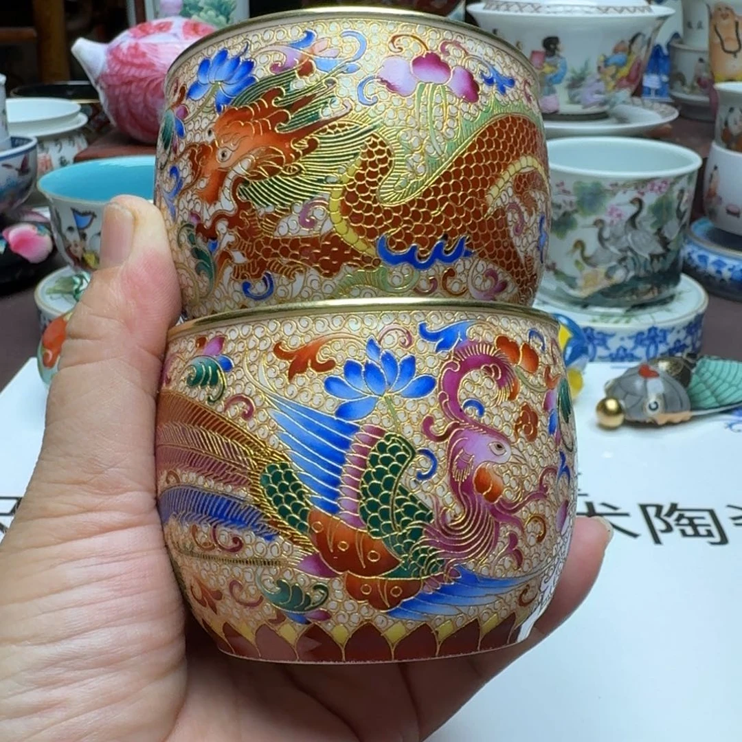 景德镇手工手绘展示