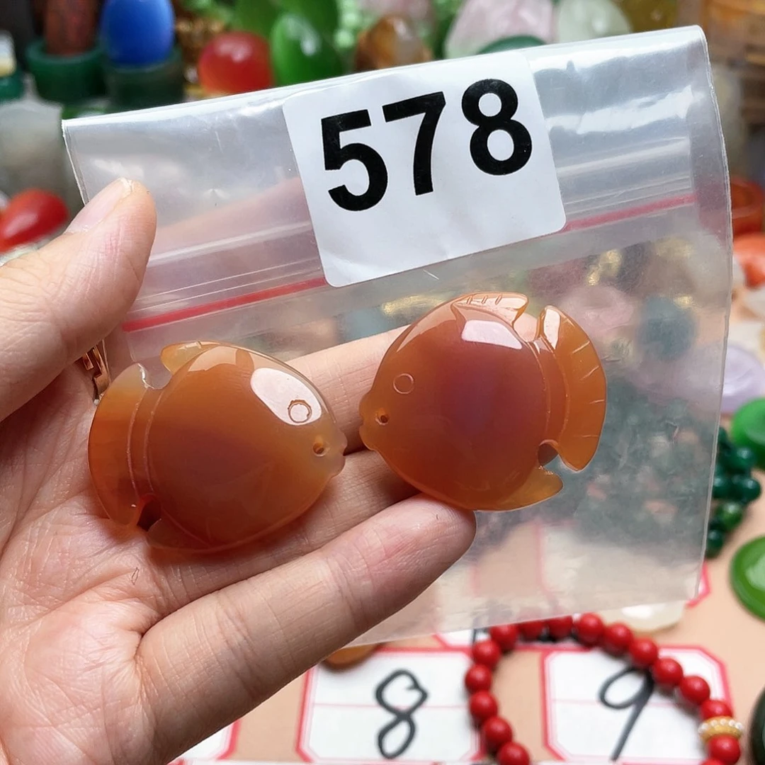 玛瑙/玉髓颈饰合金燃****鸟