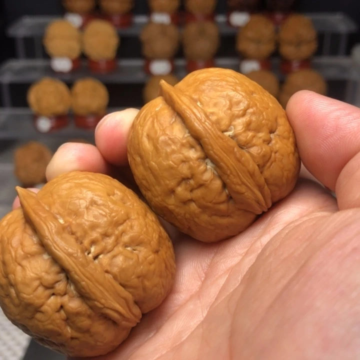 把件文玩核桃11粗筋大屁桃