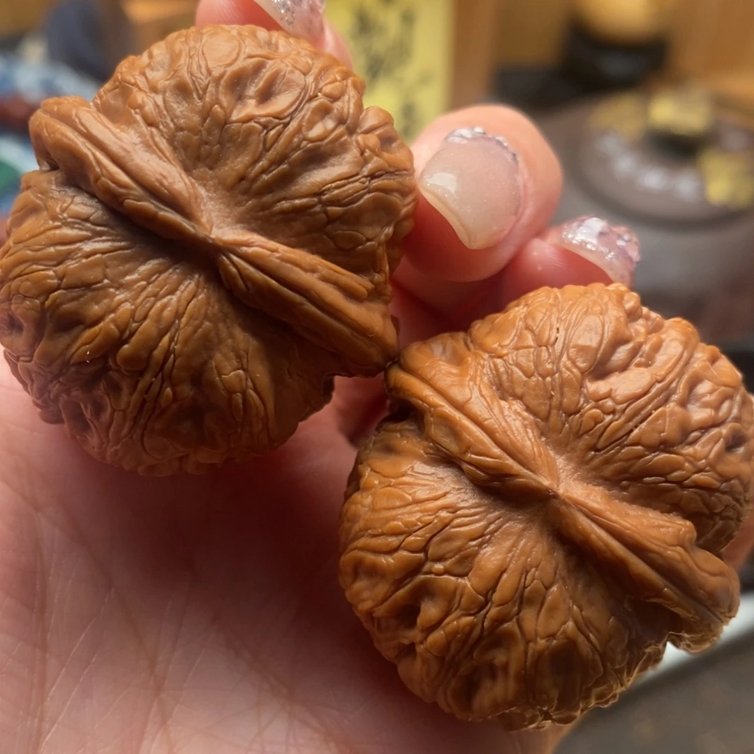 把件文玩核桃40尺寸全品平谷元宝