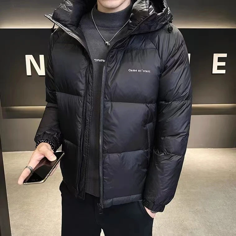 【美拉德6.0免洗连帽羽绒服】冬季新款连帽三防情侣羽绒外套-7M108