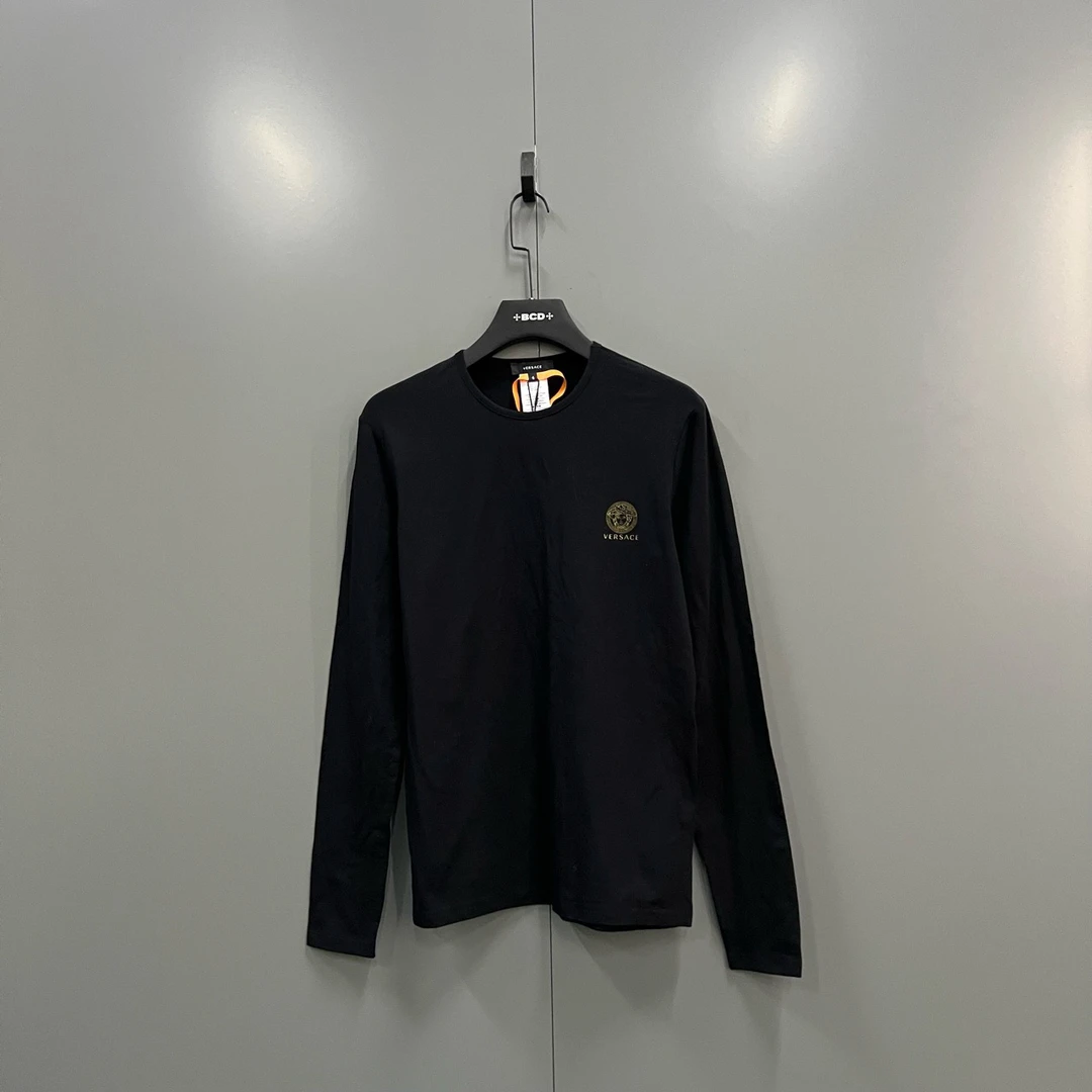 全新未使用 VERSACE/范思哲 （bb）人像徽标印花长袖 3码 4码 5码