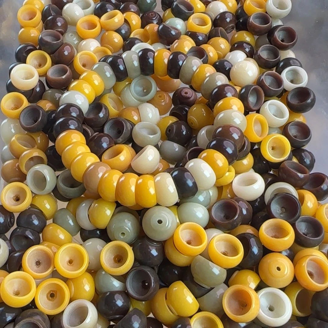 菩提根/象牙果手串卡12小蜜蜂碗肠100颗