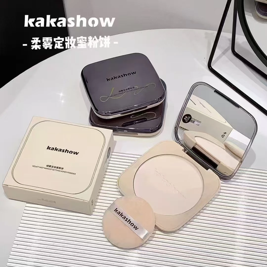 kakashow绒雾定妆蜜粉饼
