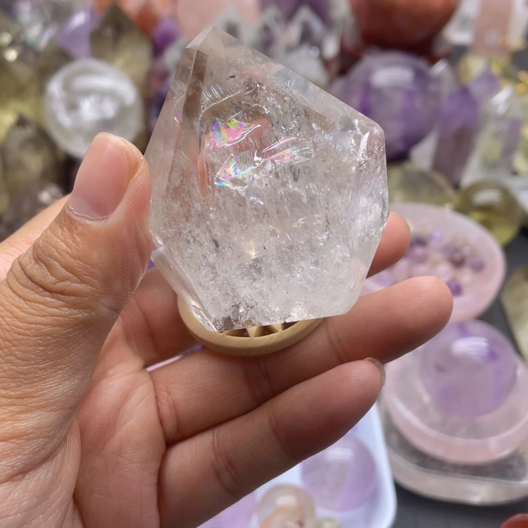 果***贝未镶嵌珠宝半成品水晶151