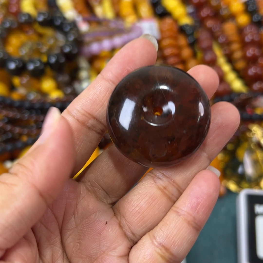 未镶嵌琥珀珠宝奇石524