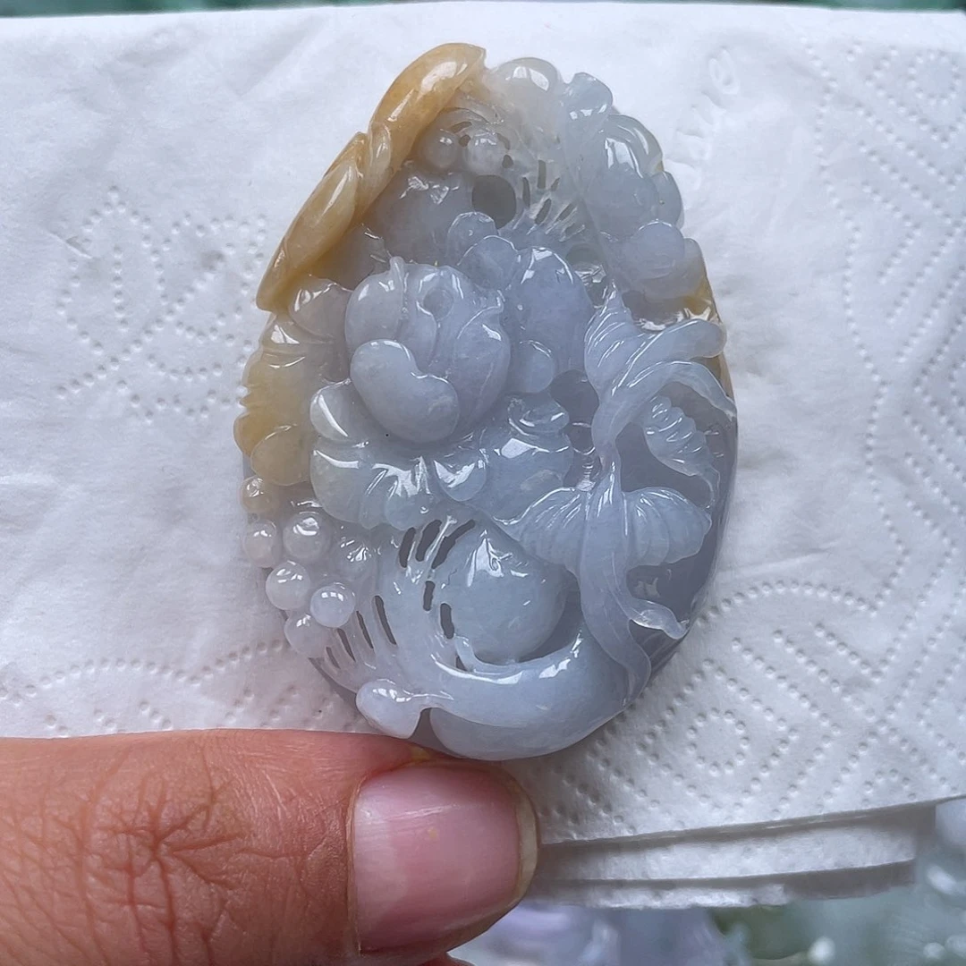 颈饰未镶嵌翡翠翡玉缘翡翠