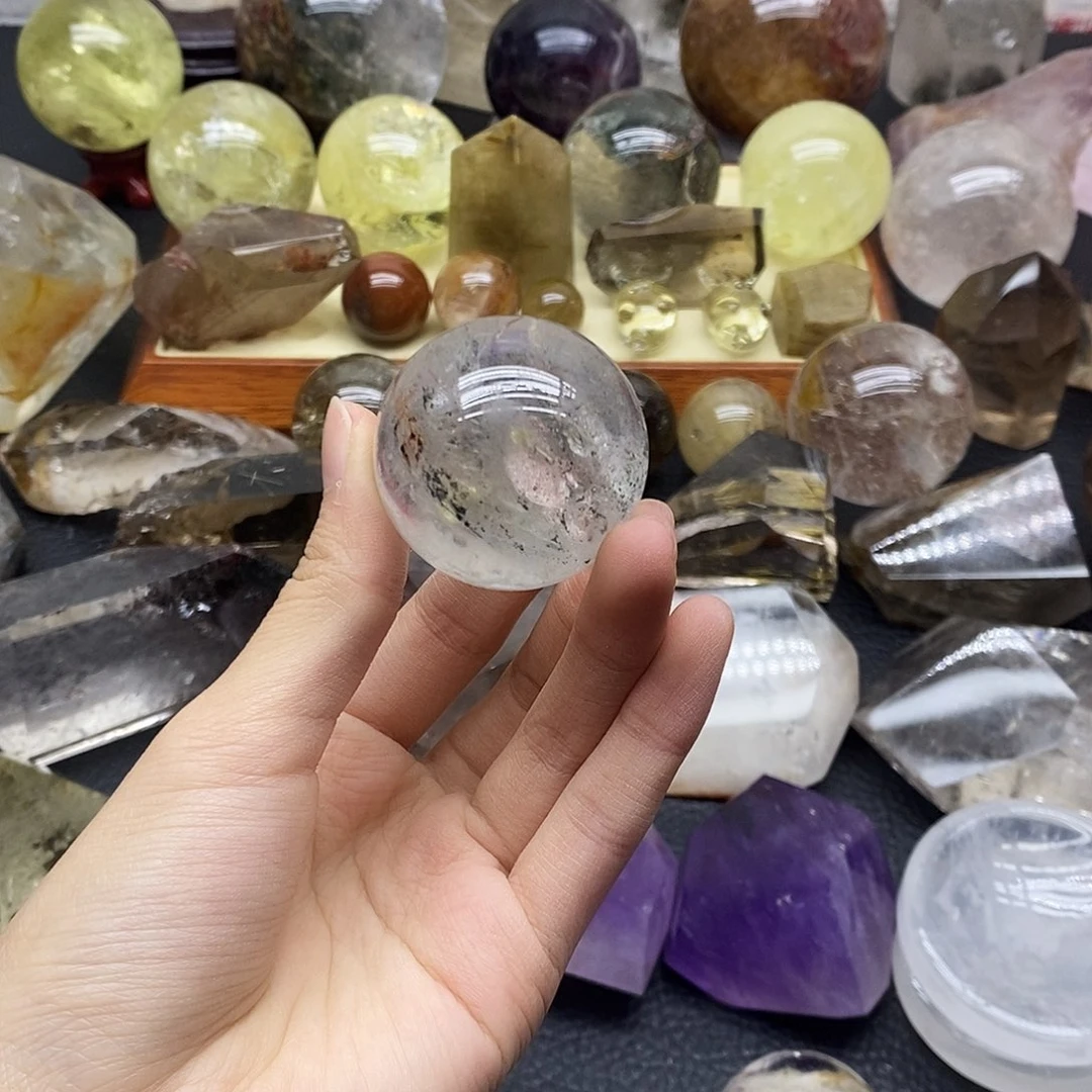 水晶珠宝半成品未镶嵌32水晶石