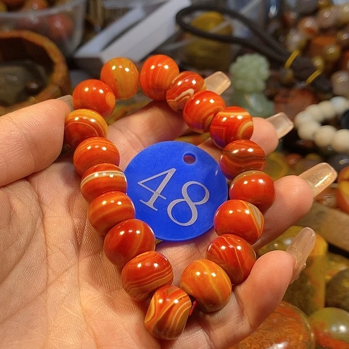 玛瑙/玉髓手链未镶嵌张**9