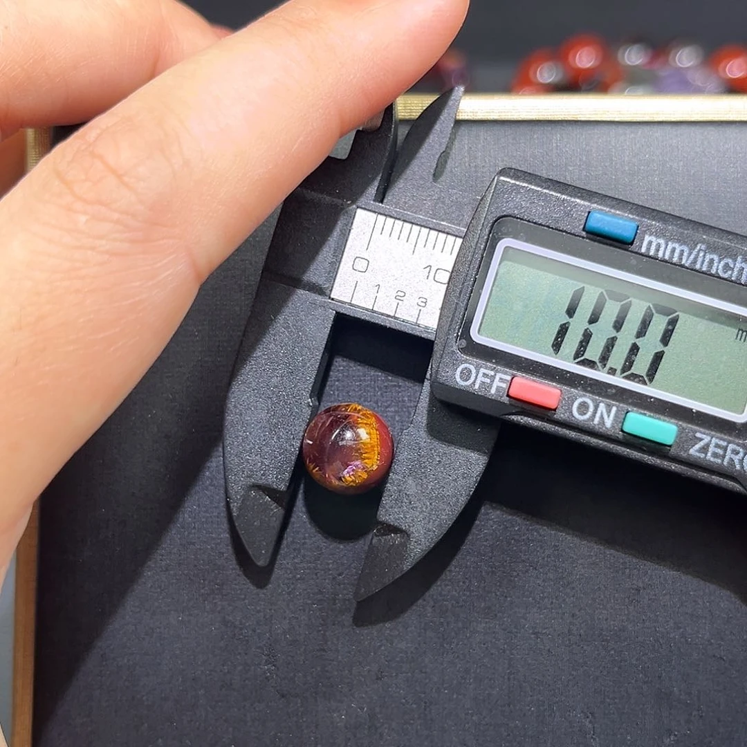 水晶珠宝半成品未镶嵌极光单珠A10