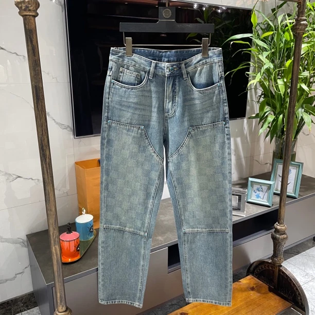 【孟璐轻奢出品】LL/MENGLU2025/高端欧货牛仔裤