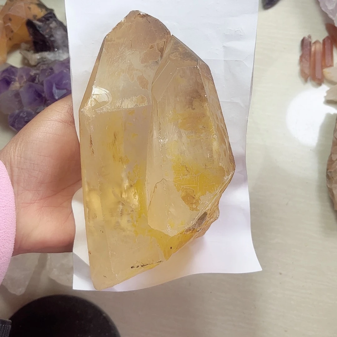 水晶天然水晶原石未镶嵌静**和