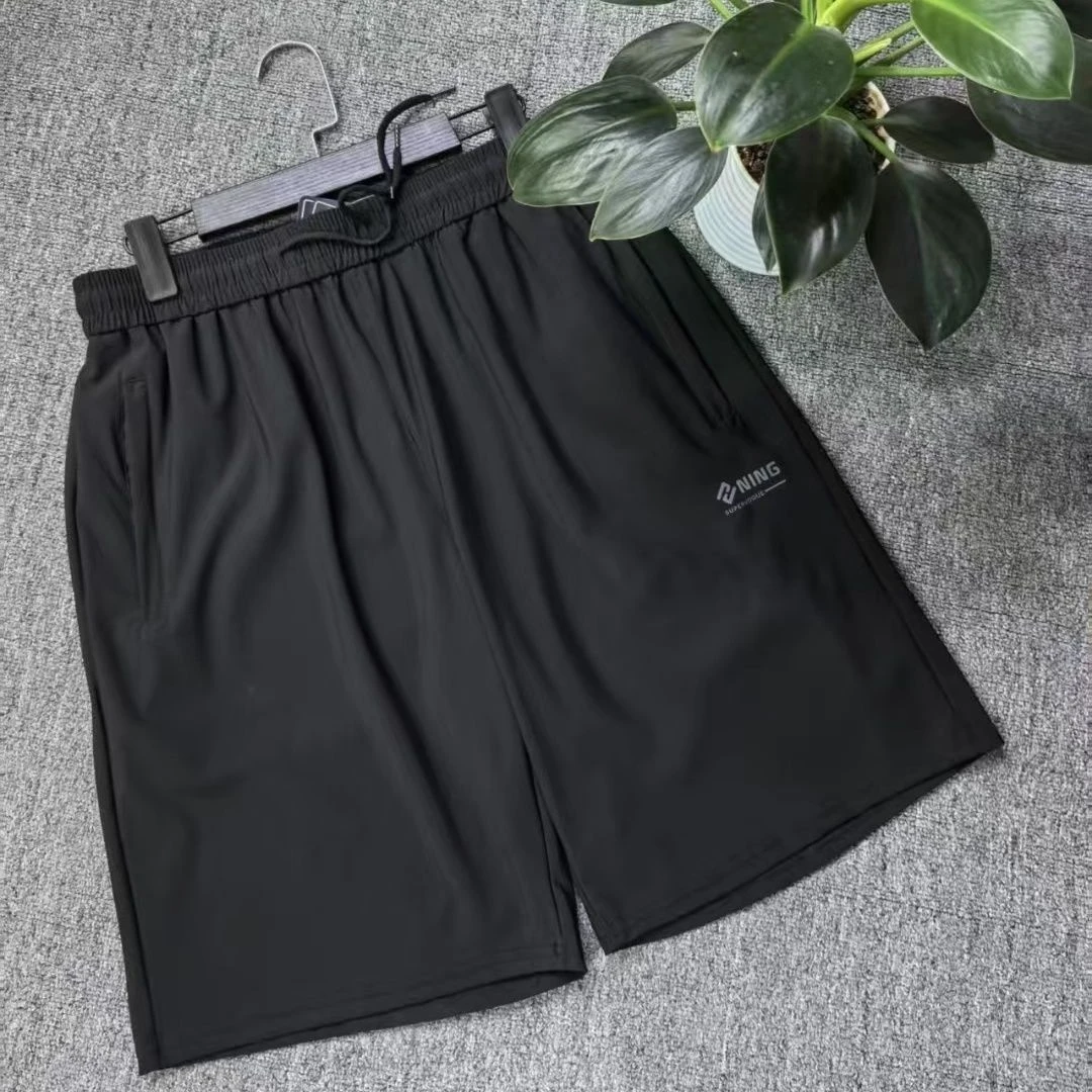 夏季男士短裤冰丝速七分裤运动弹力速干透气休闲宽松薄款506