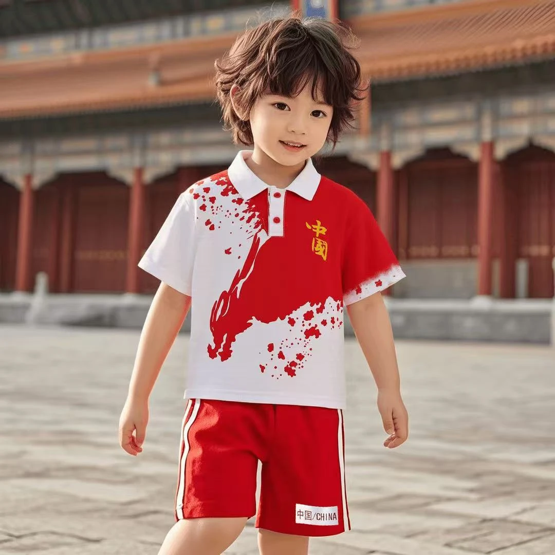 男女童宝宝夏季新款婴儿童装衣服两件套2025夏装运动套装61表演服