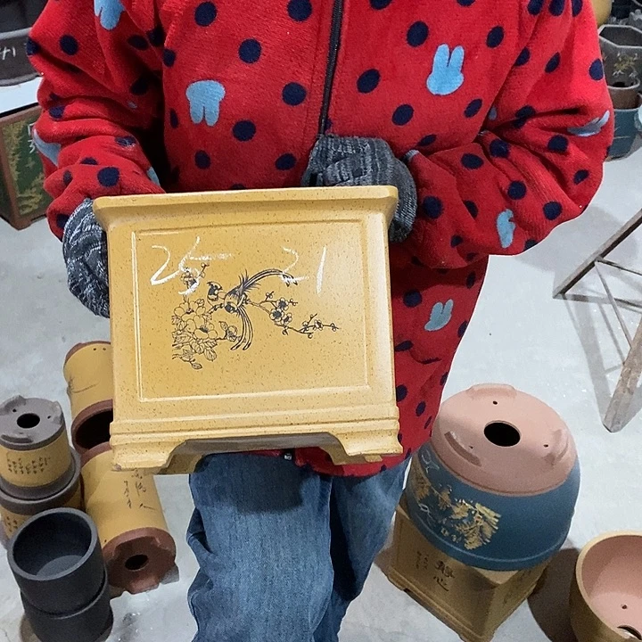 花盆紫砂紫砂花盆