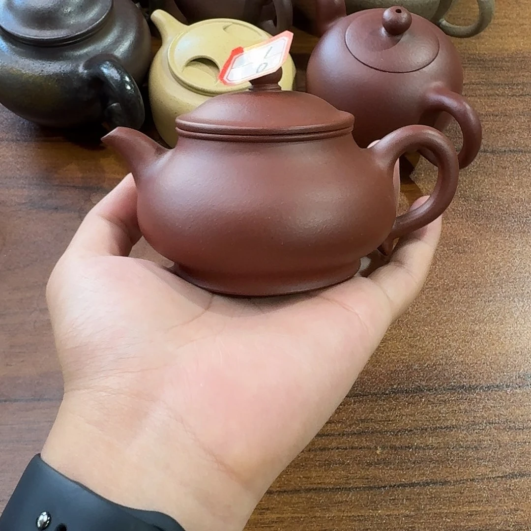 茶壶紫砂6号紫砂壶潘壶瑕