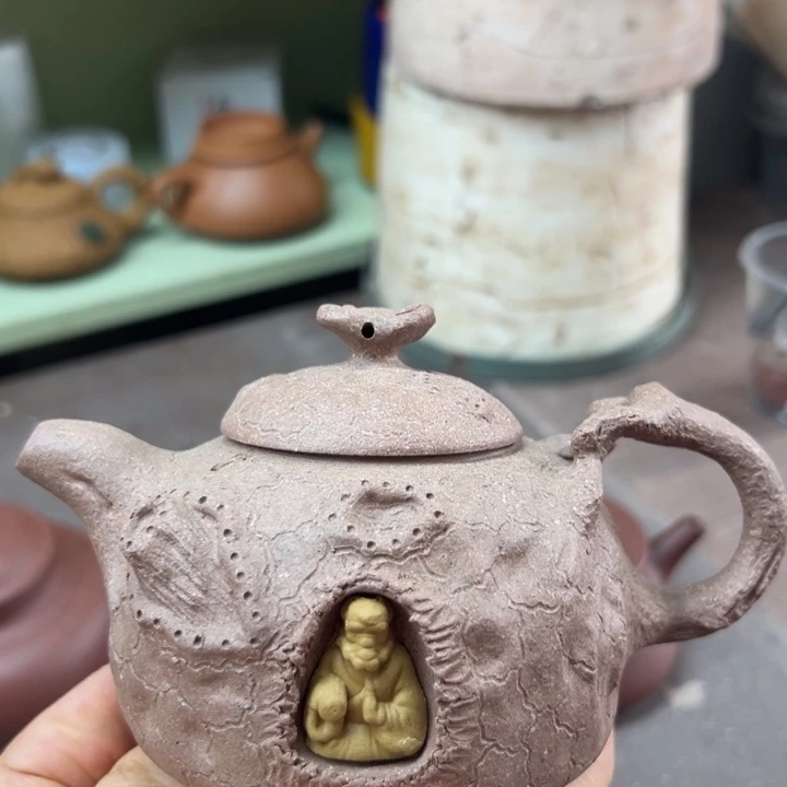 紫砂茶壶香灰供春200cc