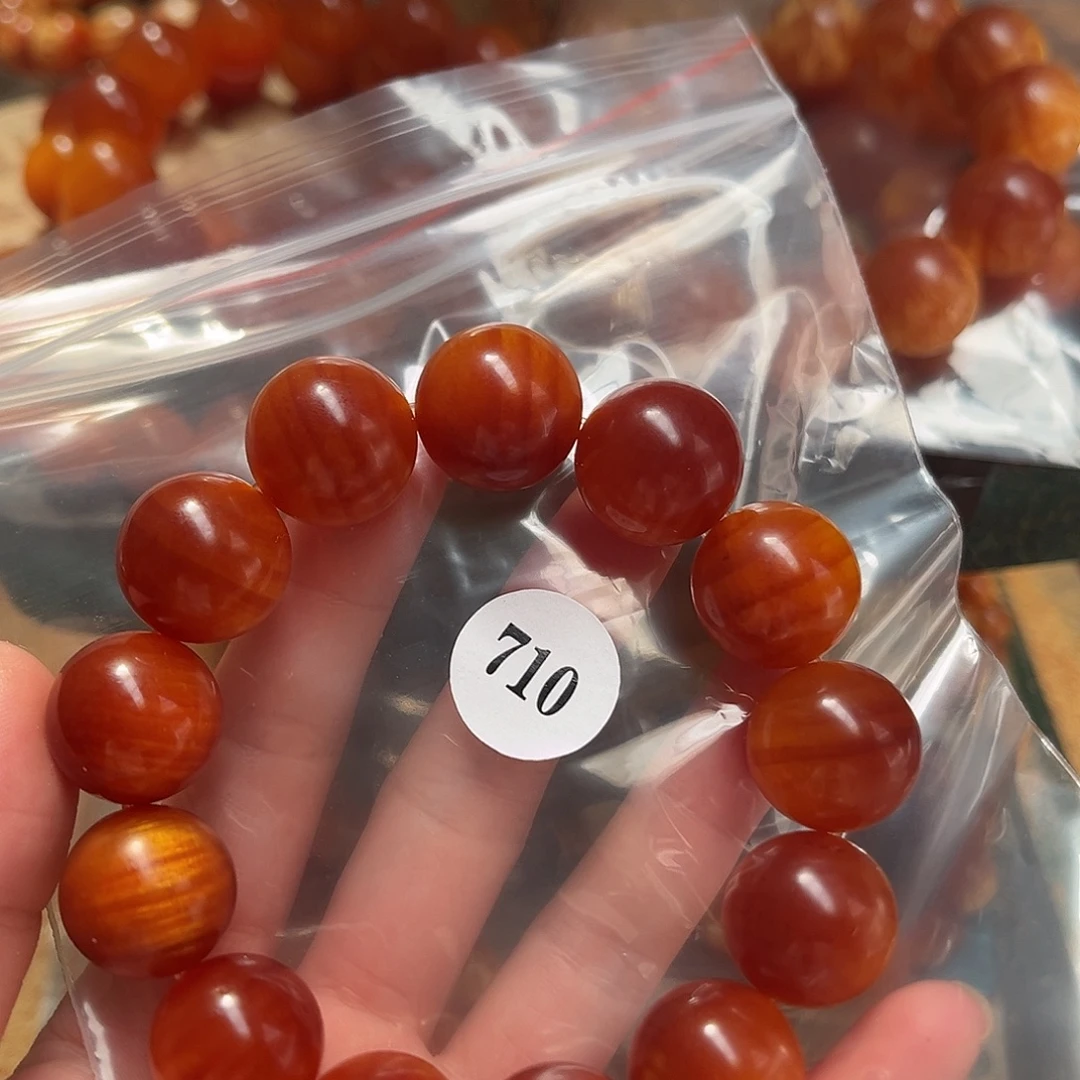 拐***翘手串/手链松木（琥珀木）710树根包浆1.9