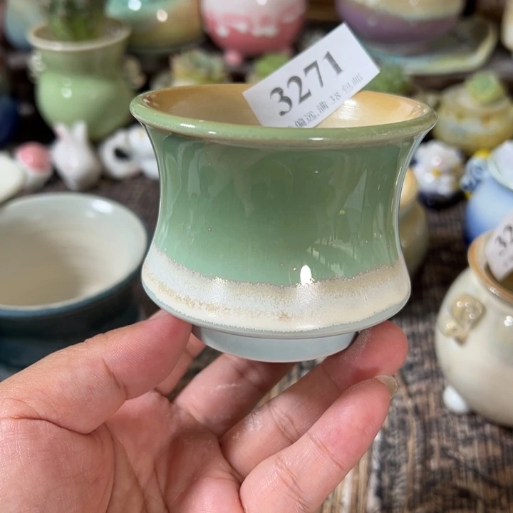 口7 手工花盆满30包邮