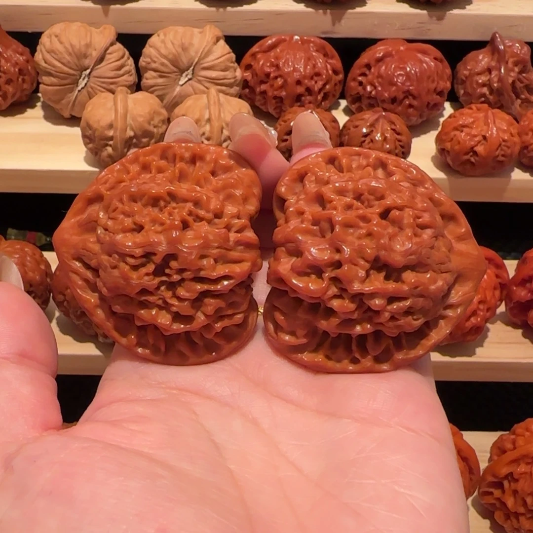 文玩核桃吊坠官帽50精品2050