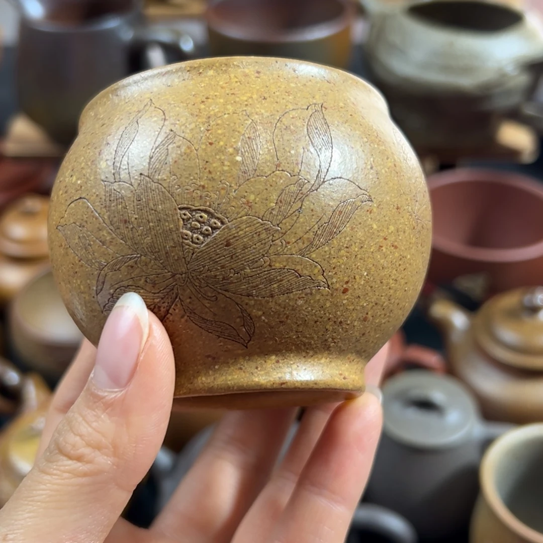 茶杯紫砂老段主人杯
