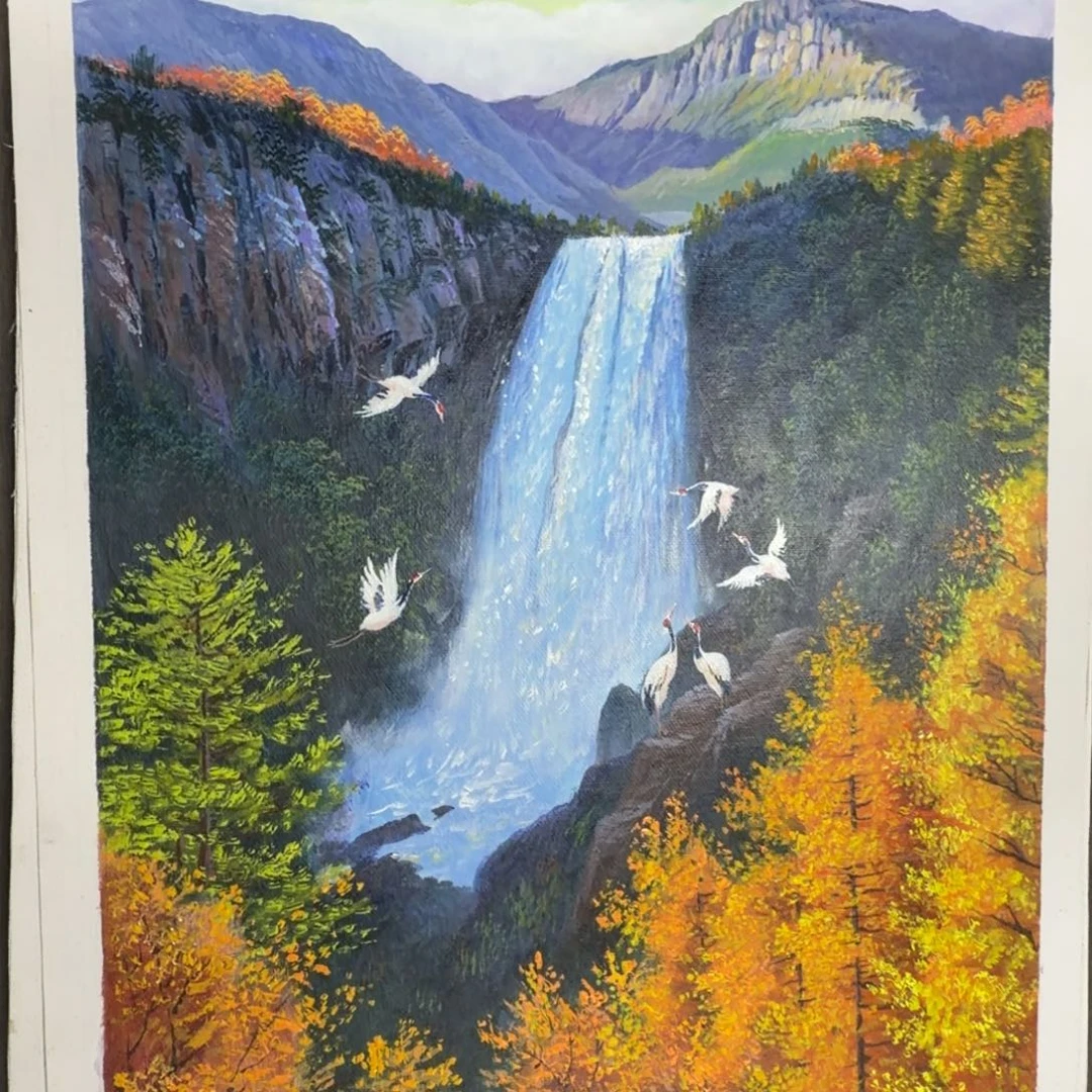 油画加油加油努力加油努力