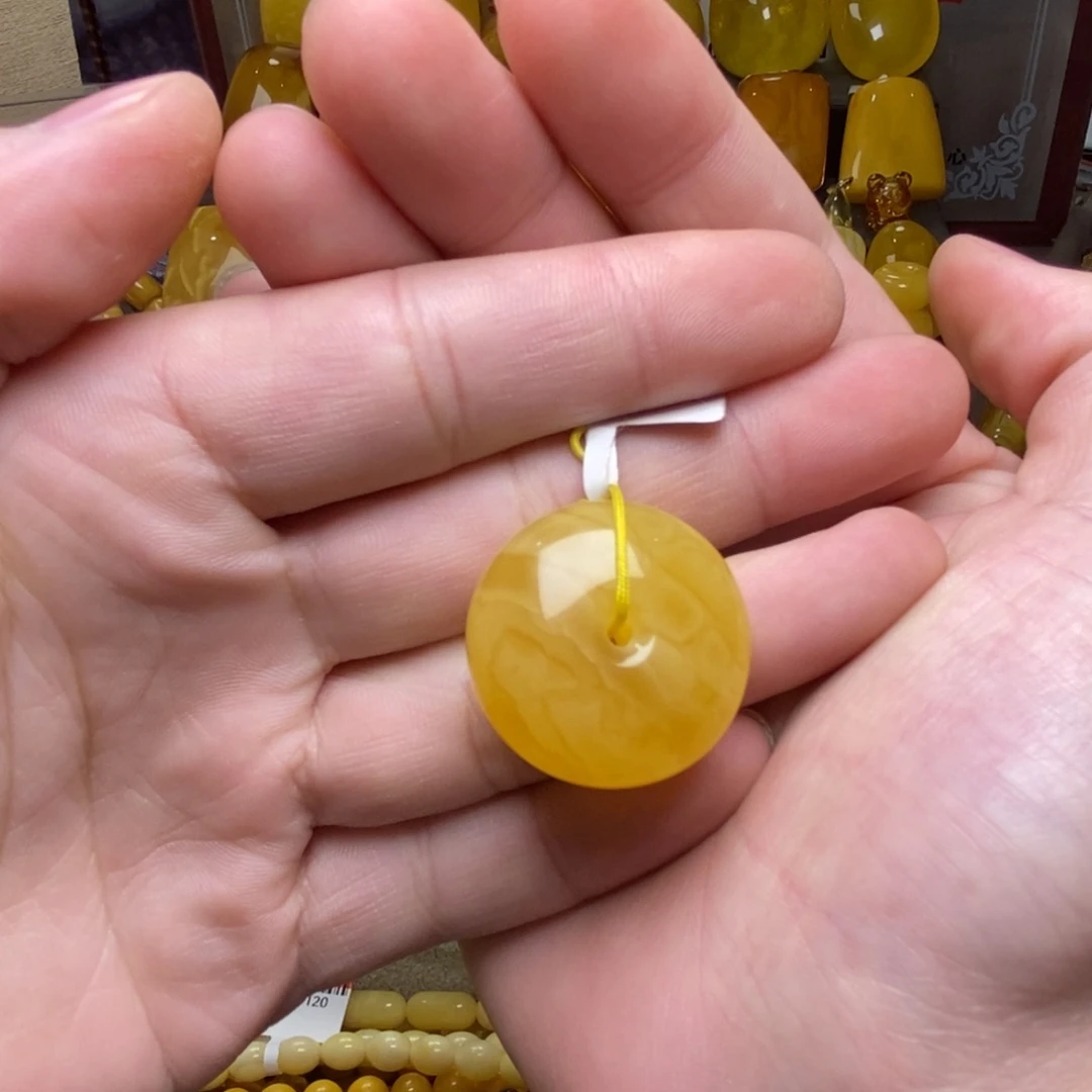 琥珀未镶嵌裸石蜜蜡