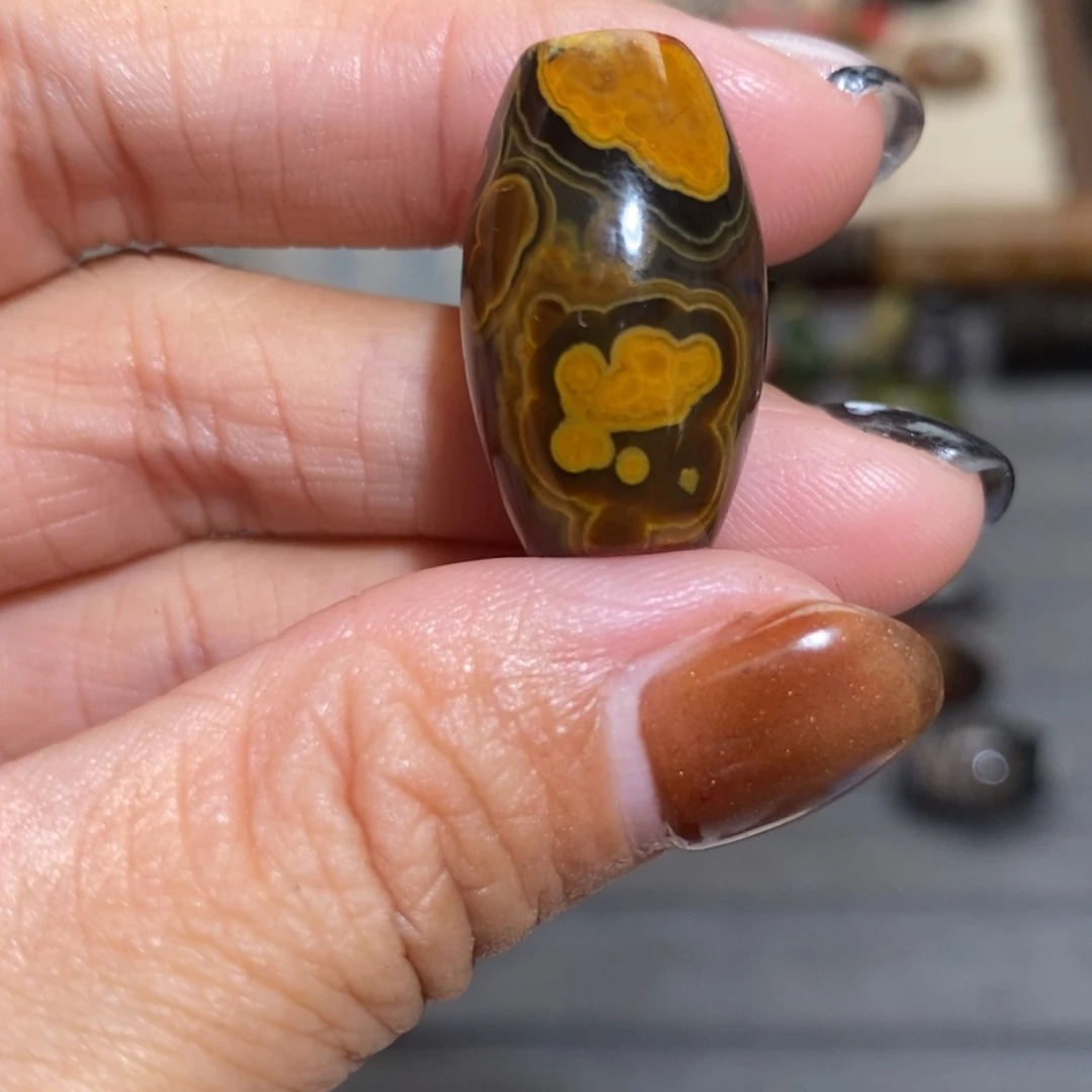 左***叶玛瑙/玉髓合金手链