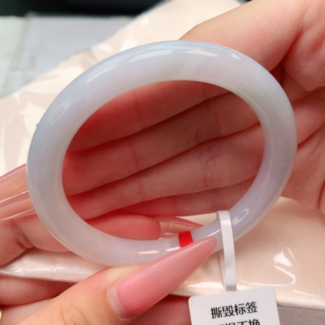 未镶嵌手镯翡翠圆条54